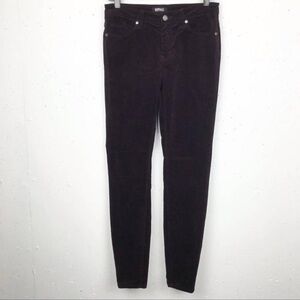 BUFFALO DAVID BITTON SLIM AND SCULPT CORDUROY FADED BLACK WOMEN PANTS SIZE 30